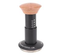 Hamwesh Pressino da 58 Mm, Pressino per caffè Caricato a Molla da 51 Mm 53, per caffè Calibrato con Scala di Forza di Pressatura di 30 Libbre Base Piatta in Acciaio Inossidabile per Portafiltro per