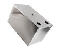 Hamwesh Raccogligrasso, Trappola per Grasso Commerciale in Acciaio Inossidabile con Ingresso Superiore Sotto il Lavello con Tre Zone di Filtrazione Capacità 4 GPM per Ristoranti Cucine Domestiche