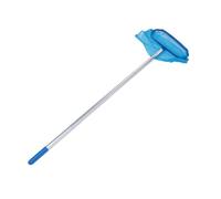 Hamwesh Rete per Skimmer per Piscina, Rete per Skimmer per Foglie con Asta Telescopica Regolabile a Maglia Fine, per Vasca Idromassaggio con Lega di Alluminio in Plastica di Facile Montaggio per