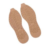 Hamwesh Riparazione Suola, Sostituzione Suola Intera Antiscivolo a Forma di V, in Gomma Facile da Tagliare per Scarpe Sportive e Superfici Scivolose (colore della pelle)
