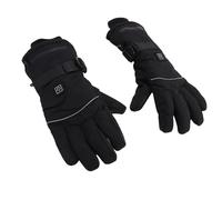 Hamwesh Riscaldati, da Sci Elettrici Antivento Ricaricabili, 3 Impostazioni di Temperatura, Sottoguanti Invernali Riscaldati con 2 Batterie e Touchscreen Compatibile per Sci,