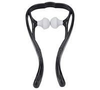 Hamwesh Rullo Massaggiatore per il Collo, Design Ergonomico a Forma di S per Alleviare il Dolore e l'affaticamento del Collo, Massaggiatore per Tessuti Profondi per e Schiena, per Spalle con 2