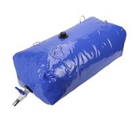 Hamwesh Sacca di Stoccaggio dell'Acqua, Serbatoio dell'Acqua Dolce in PVC Pieghevole Portatile di Grande capacità da 110 Litri con 4 Anelli di Trazione in Acciaio Inossidabile, per