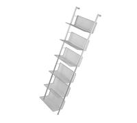 Hamwesh Scaffale per la Scala, Portapacchi per Rivista Moderna a 6 Livelli con Design per Esposizioni per lo Studio per Balcone per la Camera da Letto