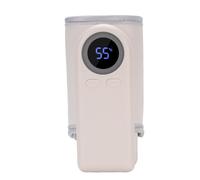 Hamwesh Scaldabiberon, USB Ricaricabile 10000mAh Scaldabiberon Portatile Veloce Avvolgibile Scaldalatte Senza Fili con Controllo Costante della Temperatura per i Viaggi con Latte Materno