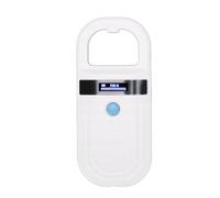 Hamwesh Scanner per Microchip per Animali Domestici, Compatibile con FDX B EMID 128 Archivi di Record Display OLED Luminoso Scanner per Microchip per Animali Domestici, per per Cani con Cavo Dati