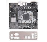 Hamwesh Scheda Madre per Computer, Presa LGA 1200 Core di Decima Generazione, Supporto 2 Slot DIMM DDR4 Fino a 64 GB di RAM, Scheda Madre Desktop, ATX con Slot SSD M.2 NVMe PCIe 3.0 per la Casa