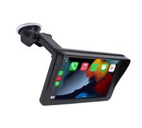 Hamwesh Schermo Carplay Wireless per Auto, Touchscreen HD da 7 Pollici Stereo per Auto Portatile Android con Mirror Link Bluetooth AUX Radio FM Controllo Vocale per Tutti i Veicoli