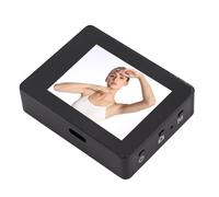 Hamwesh Schermo per Selfie, Display a Specchio da 2 Pollici Anteprima in Tempo Reale Schermo per Selfie Wireless Senza Latenza, Monitor per Vlog del Telefono con Piastra Magnetica e Telecomando per