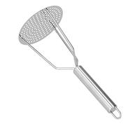 Hamwesh Schiacciapatate, Manico Ergonomico e Schiacciapatate in Acciaio Inossidabile Senza Saldatura, con Foro per Appendere e Lavabile in Lavastoviglie per Attività di Multiuso, Tra Cui