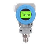 Hamwesh Sensore di Pressione Digitale, Display LCD HD con Precisione 0,2%, Uscita da 4 a 20 MA, Intervallo da 0 a 1 MPa, Trasduttore di Pressione Digitale, Sensore di con Display LCD per Gas Acquatici