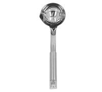 Hamwesh Separatore d'olio, Mestolo per Zuppa in Acciaio Inossidabile con Grado Alimentare 304 e Impugnatura Ergonomica, Cucchiaio Schiumarola Separatore di Grasso per Sugo per Domestica,