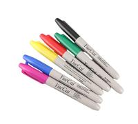 Hamwesh Set di 6 Penne, Piercing Sulla Pelle, Particelle Fini di Inchiostro, Segni Lisci e Chiari per Accessori, Trucco Permanente, Body Art, Strumento di Bellezza per la Marcatura e il