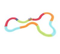Hamwesh Set di Binari per Auto da Corsa, Bagliore Mutevole Flessibile Al Buio con Pezzi a Scatto per Bambini 36 Mesi e Oltre (188PCS)