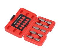 Hamwesh Set di Estrattore a Vite Danneggiate, 10pc Smodenti a Vite a Spirale con Testa Esagonale, per Strumenti Manuali Fai - -te e Rimozione del Bullone Spogliato
