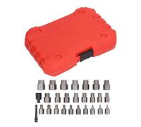 Hamwesh Set Estrattore per Viti, Kit Estrattore per Bulloni con Design a Spirale Sinistra a Testa Esagonale in Acciaio Al Cromo Molibdeno, per Viti Rotte con Scatola di Immagazzinaggio per la