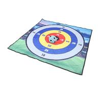Hamwesh Set Tappetini da Gioco di Calcio, Tappetino da Bersaglio Portatile da 100x150 Cm Pallone da 6,3 Pollici Gioco da Bersaglio per Palloni da Calcio per Interni Ed Esterni con Inserti a Terra