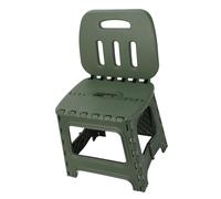 Hamwesh Sgabello con Gradino, Plastica PP Resistente con Elevata capacità di Peso Fino a 300 Libbre Sgabello con Gradino Pieghevole, Pieghevole con Maniglia Ergonomica Antiscivolo Facile Piegatura e