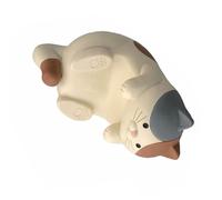 Hamwesh Simpatico Ornamento per Gatti, Porta Tablet e Telefono, Porta Penne e Occhiali, Pratica Decorazione da Scrivania per lo Studio in Ufficio, Ornamento per Gatti in Resina (Gatto tricolore)