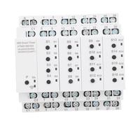 Hamwesh Smart Switch, Interruttore WiFi con Timer a 30 Programmi 16A 16, Interruttore Luce con Interruttori Esterni Controllo Vocale per l'automazione dell'ufficio Domestico