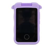 Hamwesh Smartphone per Bambini, Fotocamera Touch Screen da 2,8 Pollici, Messa a Fuoco Automatica da 48 MP, 10 Adesivi Cartoni Animati, 9 Filtri, Obiettivo Reversibile, Lettore Musicale, per Ragazze