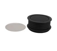 Hamwesh Smerigliatore di caffè Che Soffia il Bidone del Fagiolo, Silicone di Grado Alimentare con Acciaio Inossidabile per Varianti Wpm Wpm 12,8-13,9 Cm