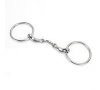 Hamwesh Snaffle Ad, Acciaio Inossidabile 115mm, for Cavallo