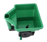 Hamwesh Spargitore Portatile, Spargisale a Diffusione Precisa da 3 Litri, Spargiconcime con Design Manuale per Risparmiare Manodopera per Giardini di Piccoli Cortili