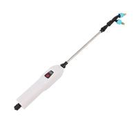 Hamwesh Spruzzatore da Giardino, Spruzzatore Elettrico Alimentato a Batteria con Batteria da 2400 MAh 200 Minuti di Uso Continuo 3 Ugelli Tubo da 5 M per la Pulizia del Giardinaggio del Prato