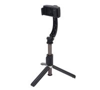 Hamwesh Stabilizzatore per Smartphone, Morsetto Regolabile a 360° Anti-vibrazione con Selfie Stick Estensibile per Vlogging Live Streaming