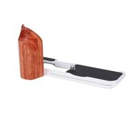 Hamwesh Staffa a L per Fotocamera con Impugnatura in Legno per V1, Supporto per Fotocamera Verticale con Piastra a L in Lega di Alluminio, Foro Filettato da 1/4 di Pollice, per Treppiede Arca,