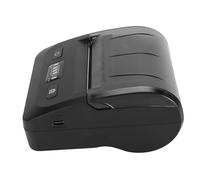 Hamwesh Stampante Termica per Ricevute, Stampante Portatile per Ricevute con Supporto Multilingue da 80 Mm, Termica Mobile Compatta con Batteria da 2600 MAh per attività di Vendita Al Dettaglio di