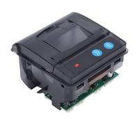 Hamwesh Stampante Termica per Ricevute, Stampante Termica Portatile Compatibile Multipiattaforma Piccola con Doppia Interfaccia USB TTL RS232 per Sistemi POS Dispositivi di Vendita Al Dettaglio