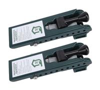 Hamwesh Strumenti per l'installazione di Rivestimenti da 2 Pezzi, Materiale in Acciaio Al Carbonio con Aperture Regolabili per Pareti di Raccordo in Fibrocemento