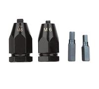 Hamwesh Strumento Rivettatrice Pneumatica, 90 PSI, M6 M8 M10, 600 | Kit pistola per rivetti ad aria, Costruzione in metallo, Maniglia antiscivolo, Svolta negativa positiva, per la produzione