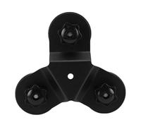 Hamwesh Supporto per Auto con Tripla Ventosa, Potente Supporto per Action Camera con Ventose da 6,5 cm, per Parabrezza per Auto con Interfacce a Vite da 1/4" e 3/8" per Telefono Fotocamere DSLR