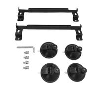 Hamwesh Supporto per Auto, Robusto Supporto a Ventosa, Portatile per Tetto con 4 Ventose e Struttura in Metallo ABS per Mini Parabola Satellitare su Auto, Barche e Aerei