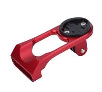 Hamwesh Supporto per Estensione Stelo Bici da Ciclismo Supporto in Lega di Alluminio Solido per Computer e Fotocamera, Facile da Installare per gli Appassionati di Ciclismo (rosso)