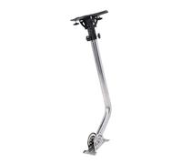 Hamwesh Supporto per Satellite, Angolo Regolabile a 160°, Adattatore Superiore Ruotabile a 360°, Kit di Montaggio , Supporto per Antenna con Struttura in Acciaio Legato con Braccio Lungo 43 Cm per