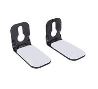 Hamwesh Supporto per Soundbar, Staffa Universale Antiscivolo in Lega di Zinco per Montaggio a Parete per Barra Altoparlante Sotto la TV con Kit di Installazione Completo per HW HW A550 A650