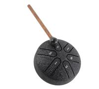 Hamwesh Tamburo della Lingua in Acciaio, 3 Pollici 6 Note THURM THURMSION Strumenti a Percussione con Tamburo per la Meditazione di Intrattenimento Yoga Zen