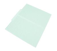 Hamwesh Tappetino per Asciugare i Piatti in Silicone, 40,5 X 50,5 Cm, Grande, Resistente Al Calore, Antiscivolo, per Parete Laterale Alta, Tappetino per Asciugare i Piatti con Ampie Creste