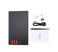 Hamwesh Tavoletta Grafica, Stilo Senza Batteria 16384 Livelli di Pressione 6 Tasti di Scelta Rapida Tavoletta Grafica, Digitale con 8 Punte di Ricambio e Adattatore OTG per Windows, Mac, (Q5)