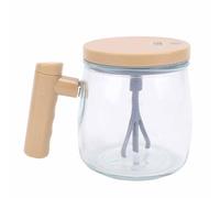 Hamwesh Tazza caffè con Agitazione Automatica, Tazza con Agitazione Automatica caffè in Vetro Borosilicato 400 Ml, di Miscelazione Elettrica con Batteria 800 MAh per Viaggi in Ufficio a Casa