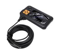 Hamwesh Telecamera per Impianti Idraulici, Periscopio Automobilistico Impermeabile LCD 1080P HD da 4,3 Pollici IP67, Telecamera per Fognature con 8 Luci LED Regolabili Obiettivo da 8 Mm per