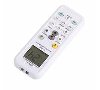 Hamwesh Telecomando Universale Intelligente per Condizionatore d'Aria, Controller Portatile, Schermo LCD, Timer Orologio, Accensione/spegnimento per la Maggior Parte dei Condizionatori, Nessuna