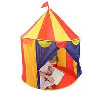 Hamwesh Tenda da Gioco per Bambini, Tenda Pop-up Portatile Leggera a Installazione Rapida, da Gioco con Custodia con Cerniera per Giochi all'aperto Al Coperto (Yurta del Circo)