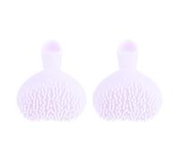 Hamwesh Timbro per Lentiggini, Applicatore di Lentiggini Finte in Silicone Elastico 2 Pezzi con una Sola Pressione, Strumento di Trucco Portatile per Donne, Finte Realistiche (PURPLE)