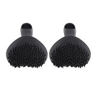 Hamwesh Timbro per Lentiggini, Applicatore di Lentiggini Finte in Silicone Elastico 2 Pezzi con una Sola Pressione, Strumento di Trucco Portatile per Donne, Finte Realistiche (BLACK)