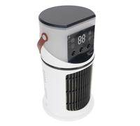 Hamwesh Umidificatore Raffreddatore d'aria, Serbatoio Acqua da 500 Ml Raffreddatore d'aria Portatile Regolabile a 6 velocità del, Ventola di Raffreddamento da Tavolo con Luci Notturne a 7 Colori